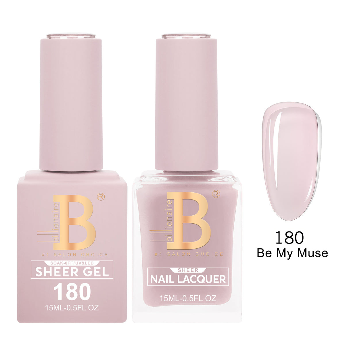 BILLIONAIRE | GEL & LACQUER | IMPERIAL 180 - BE MY MUSE