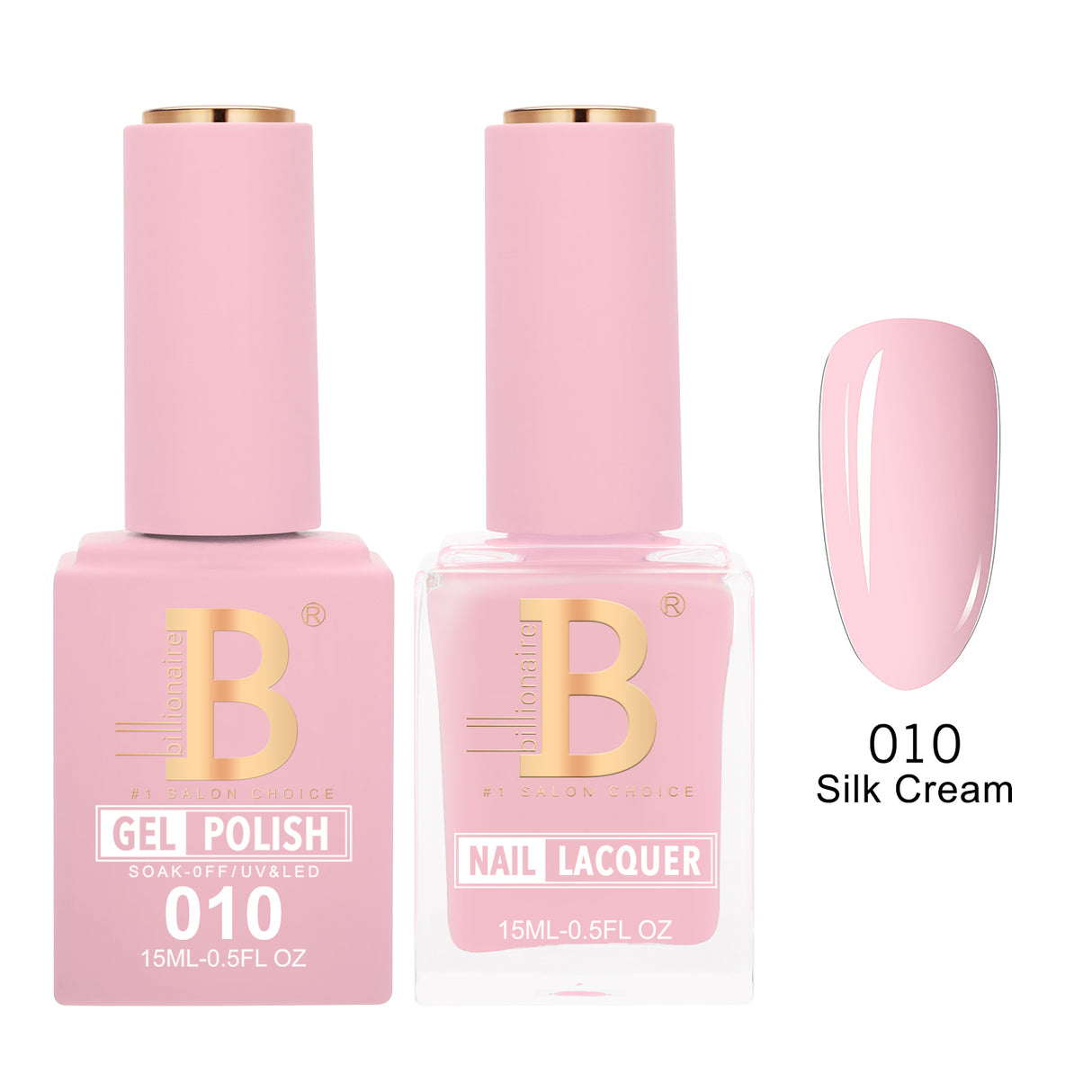 BILLIONAIRE | GEL & LACQUER | IMPERIAL 010 - SILK CREAM