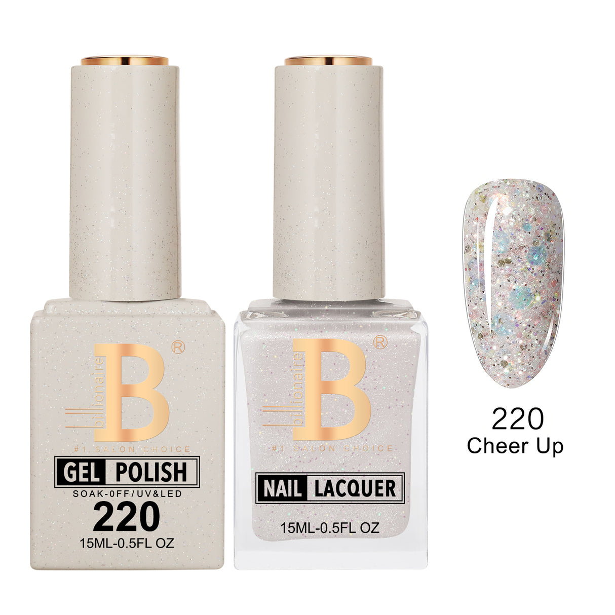 BILLIONAIRE | GEL & LACQUER | IMPERIAL 220 - CHEER UP