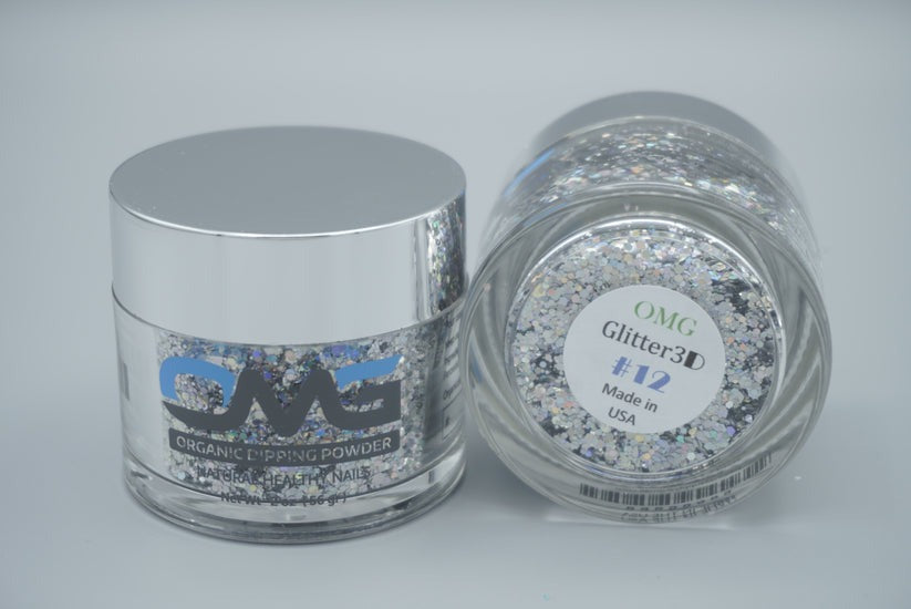 NAIL LOOSE 3D GLITTER JAR - #012