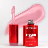 NOT POLISH - THICKIE GEL RUBBER BASE - TG09 POPPIN BUBBLES - 0.5 OZ