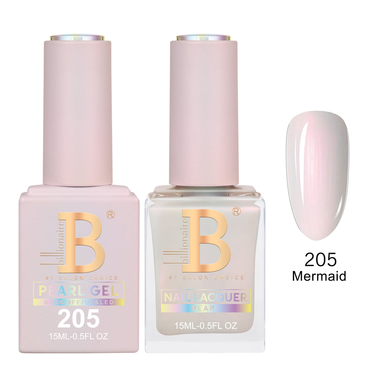 BILLIONAIRE | GEL & LACQUER | IMPERIAL 205 - MERMAID