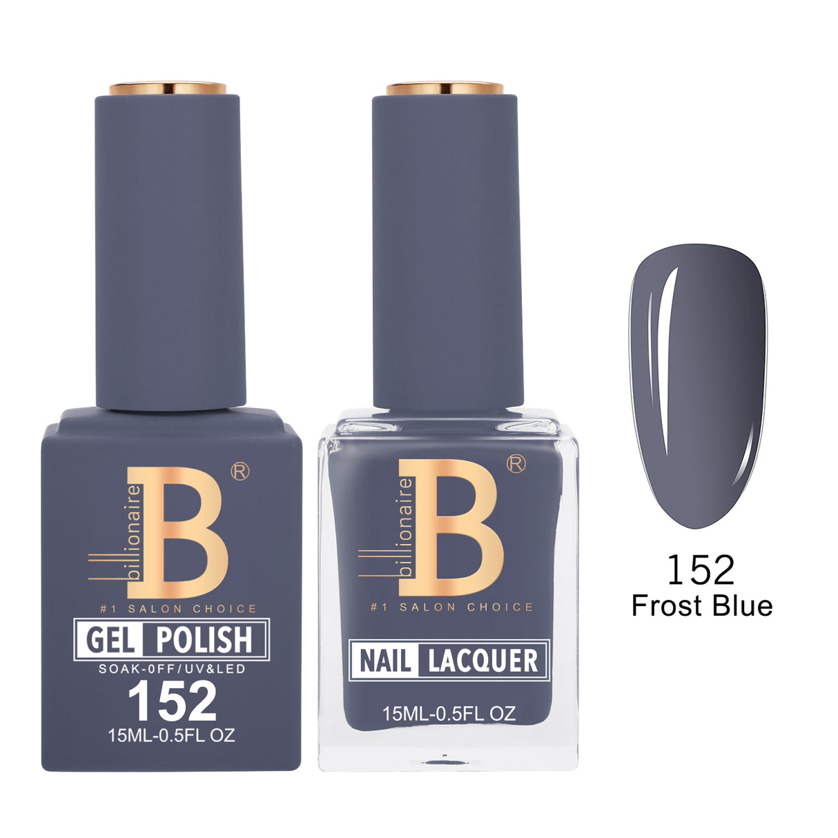 BILLIONAIRE | GEL & LACQUER | IMPERIAL 152 - FROST BLUE