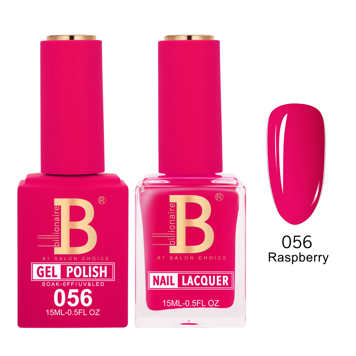BILLIONAIRE | GEL & LACQUER | IMPERIAL 056 - RASPBERRY