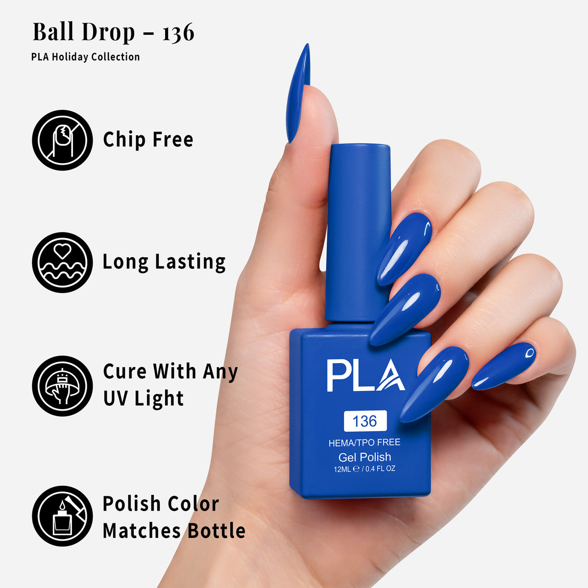 PLA | GEL POLISH | BALL DROP - 136