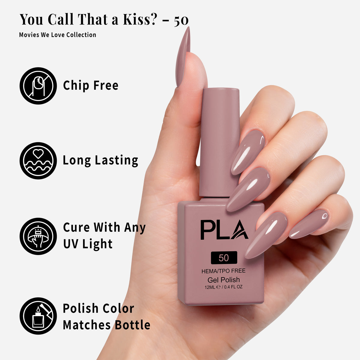 PLA | GEL POLISH | YOU CALL THAT A KISS? - 50