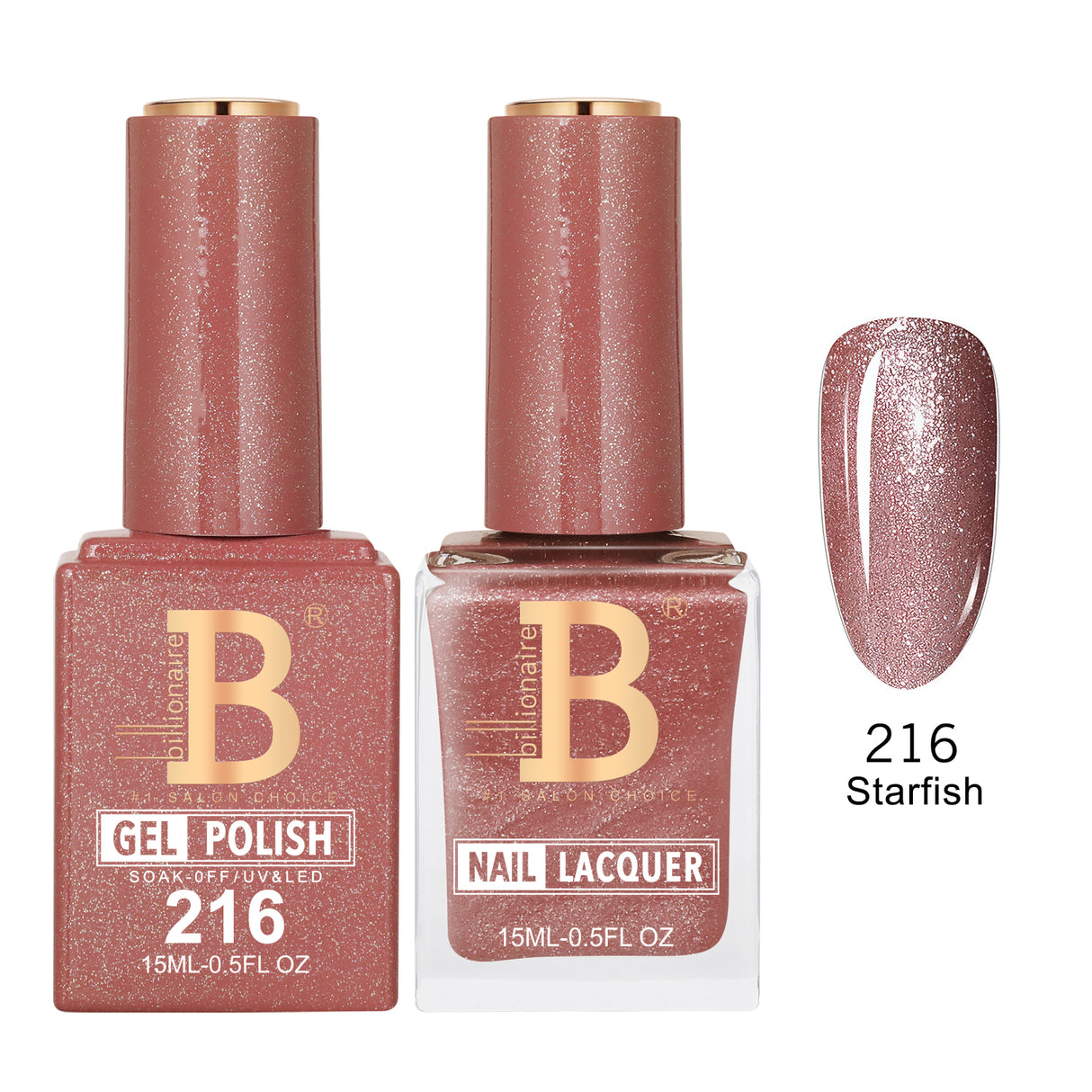 BILLIONAIRE | GEL & LACQUER | IMPERIAL 216 - STARFISH