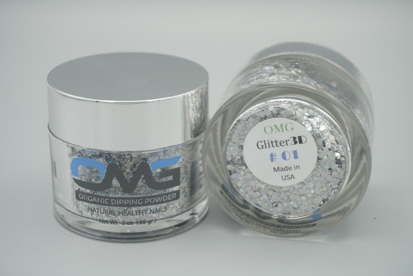 NAIL LOOSE 3D GLITTER JAR - #001