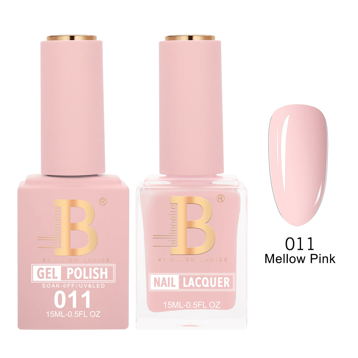 BILLIONAIRE | GEL & LACQUER | IMPERIAL 011 - MELLOW PINK