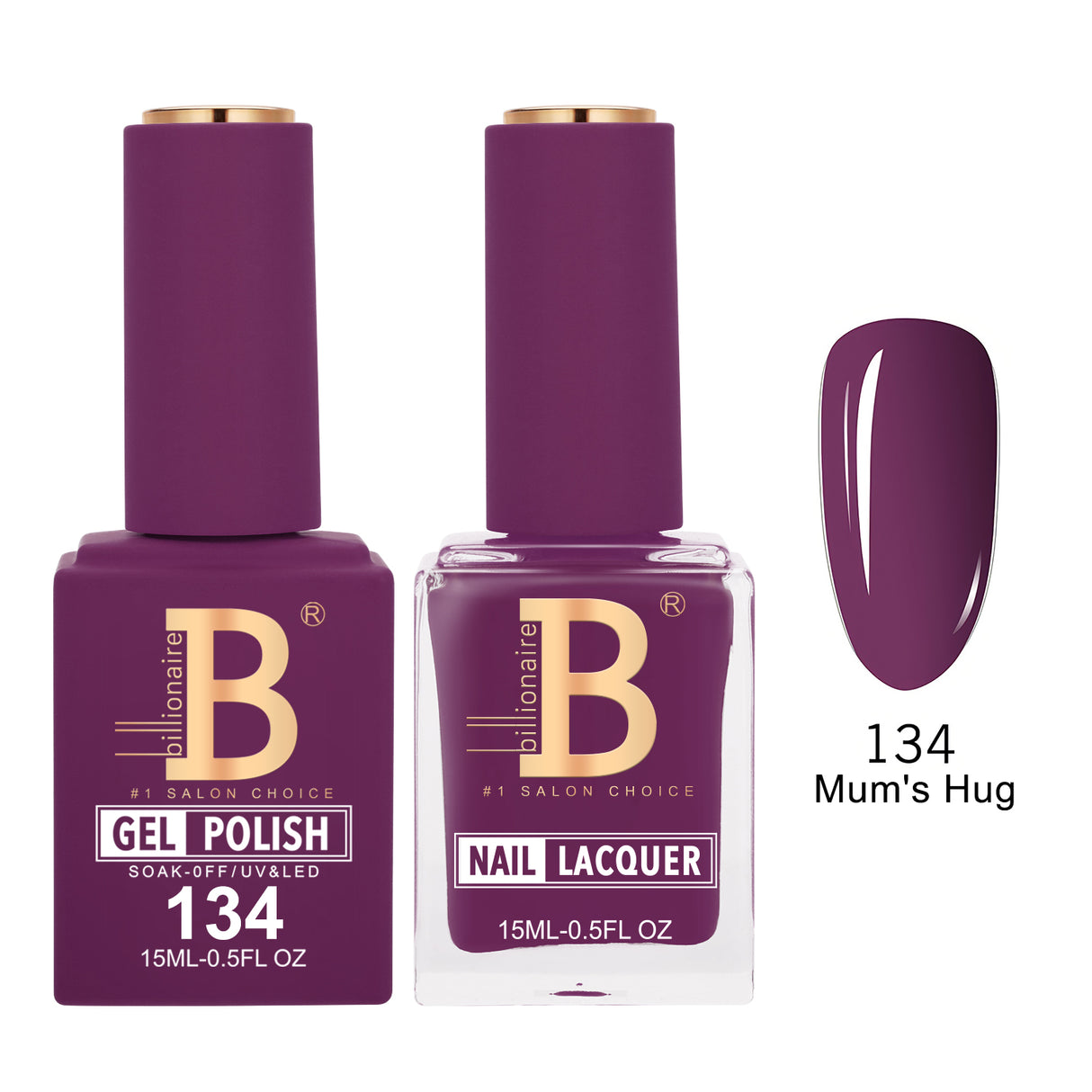 BILLIONAIRE | GEL & LACQUER | IMPERIAL 134 - MUM'S HUG