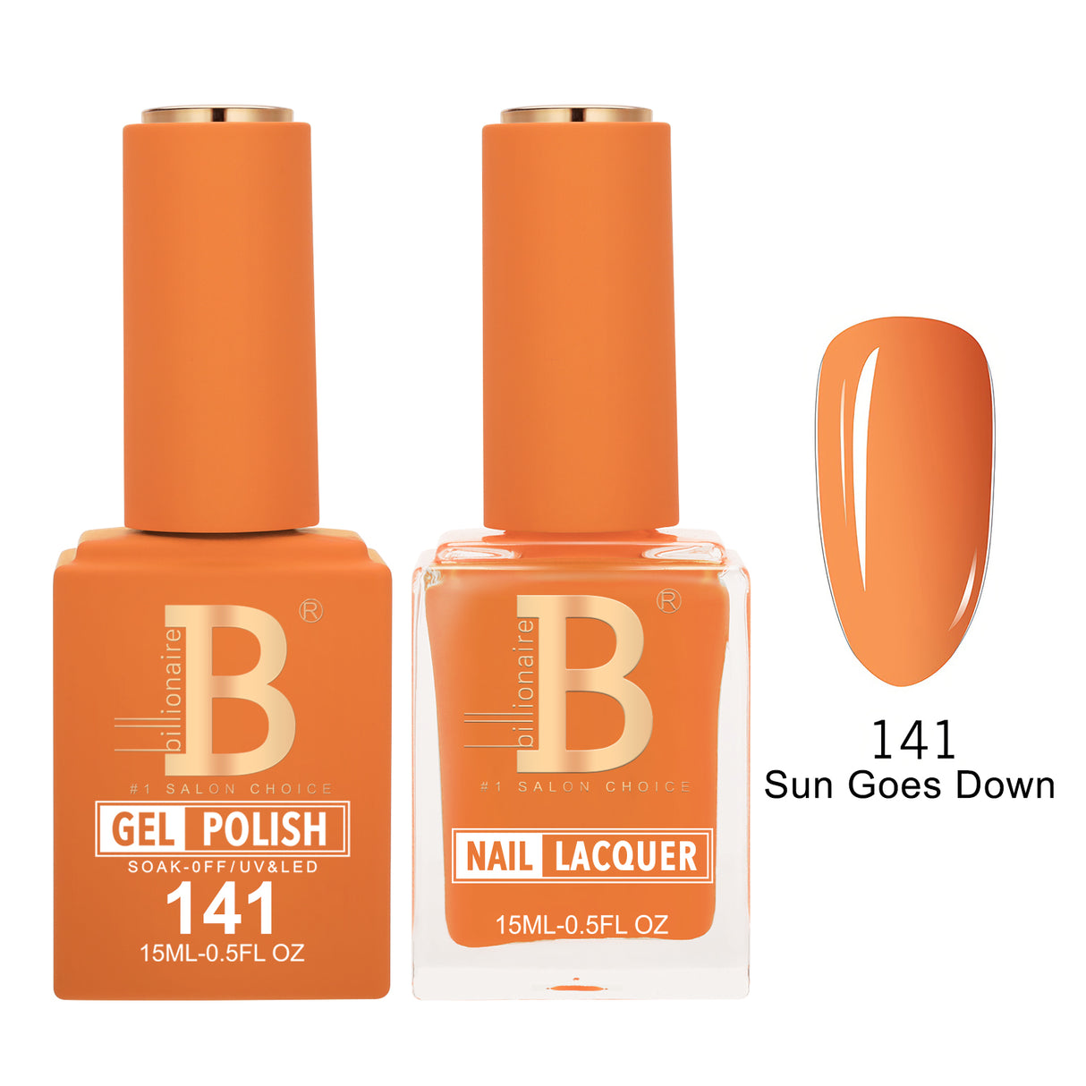 BILLIONAIRE | GEL & LACQUER | IMPERIAL 141 - SUN GOES DOWN