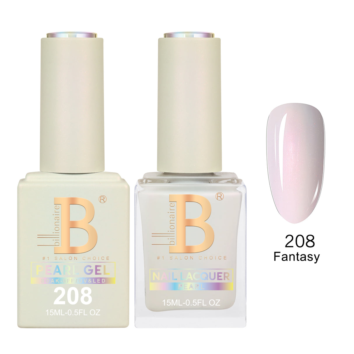 BILLIONAIRE | GEL & LACQUER | IMPERIAL 208 - FANTASY