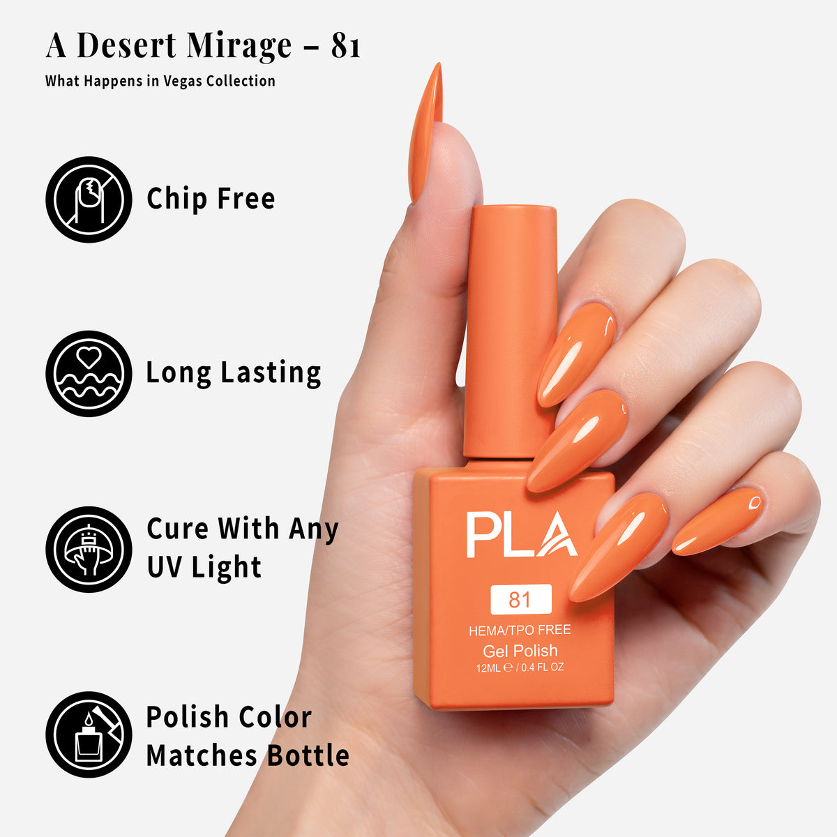 PLA | GEL POLISH | A DESERT MIRAGE - 81