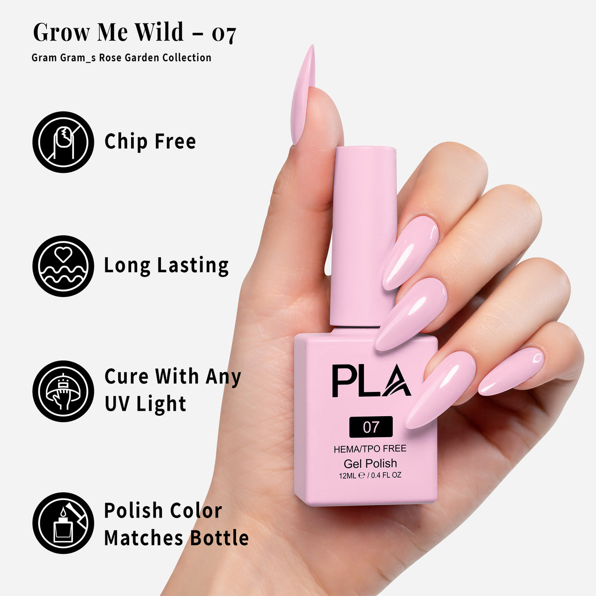 PLA | GEL POLISH | GROW ME WILD - 07