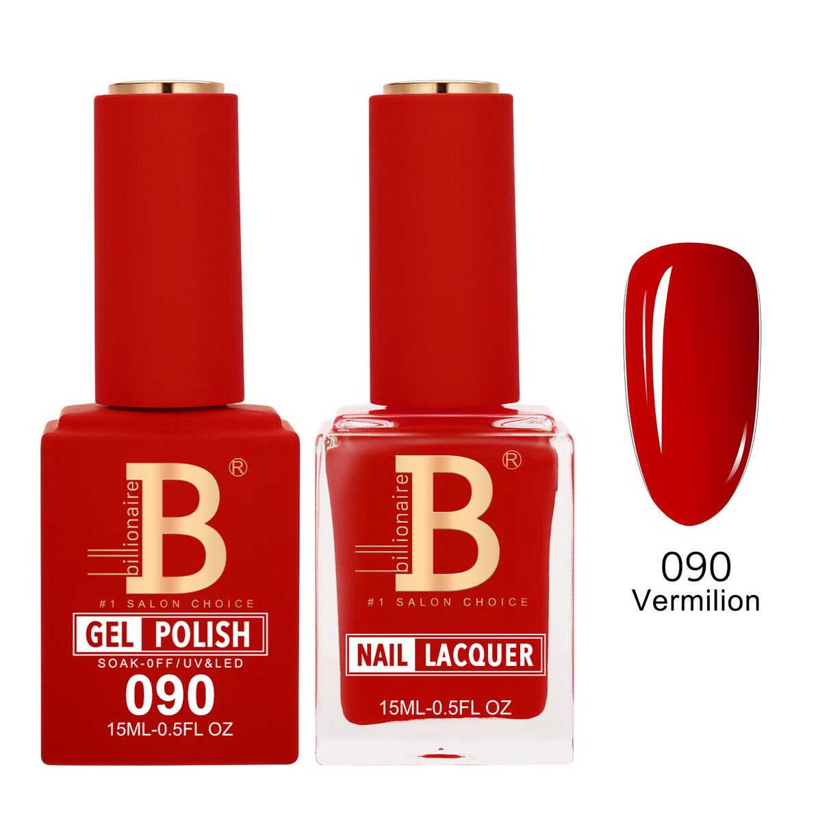 BILLIONAIRE | GEL & LACQUER | IMPERIAL 090 - VERMILION