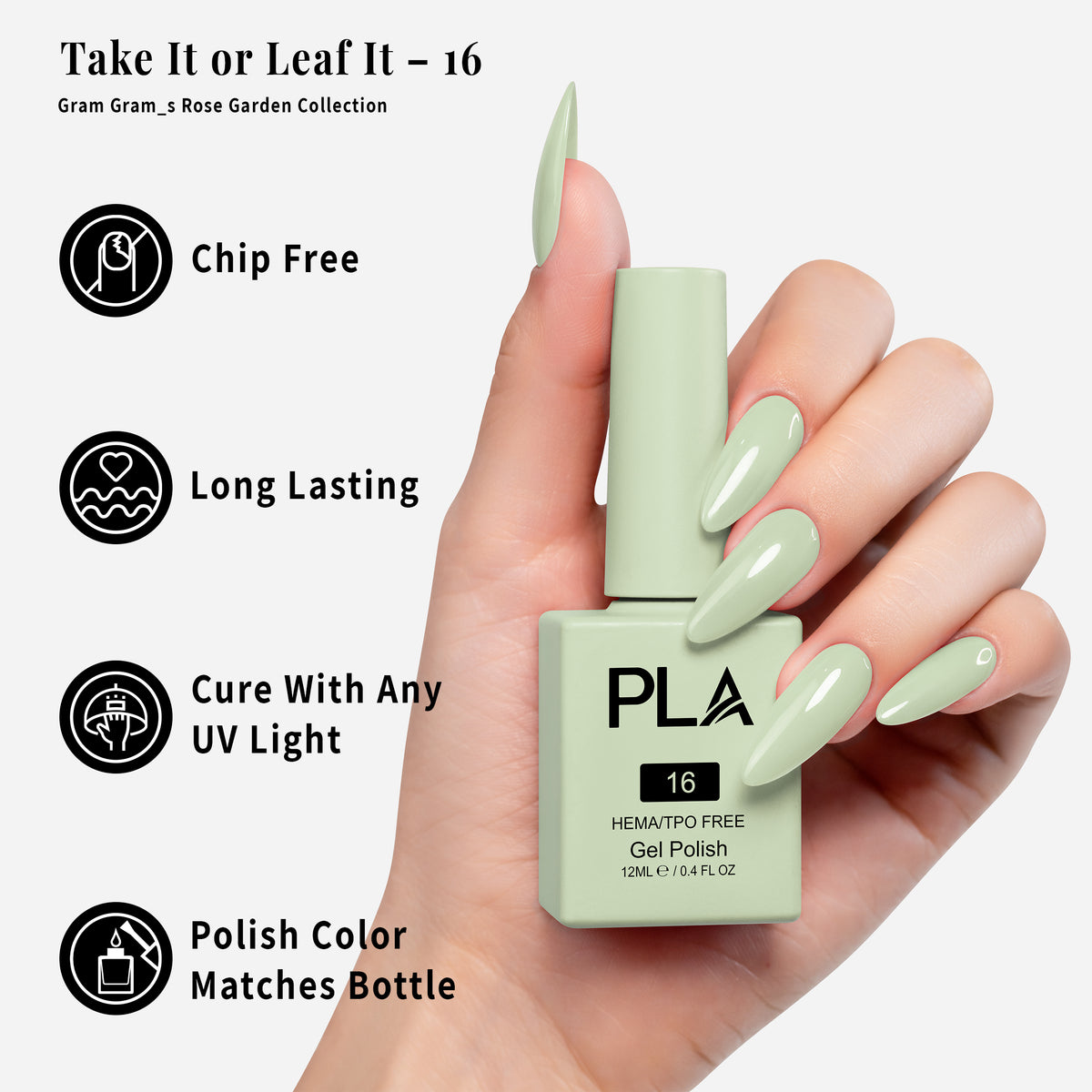 PLA | GEL POLISH | TAKE IT OR LEAF IT - 16