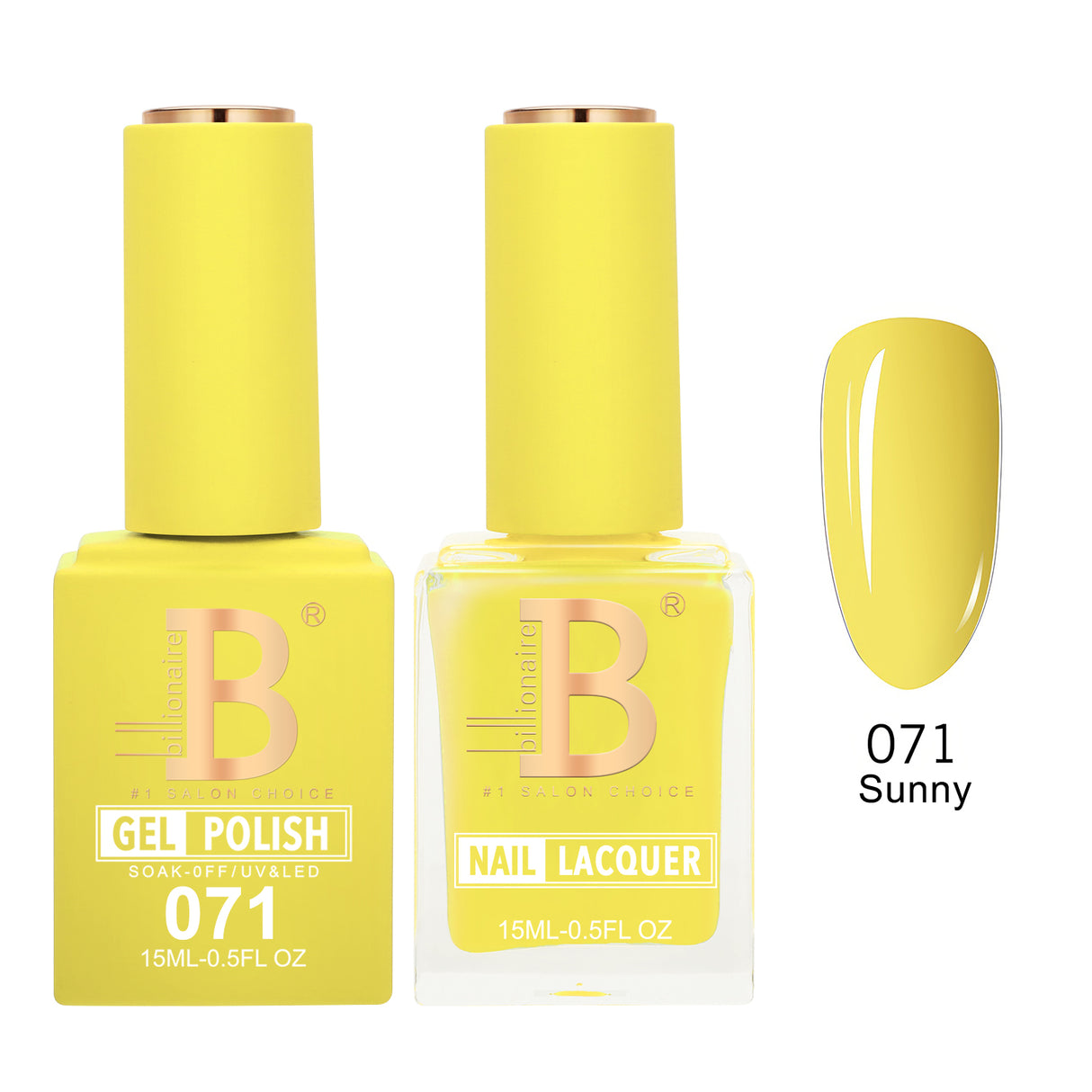 BILLIONAIRE | GEL & LACQUER | IMPERIAL 071 - SUNNY