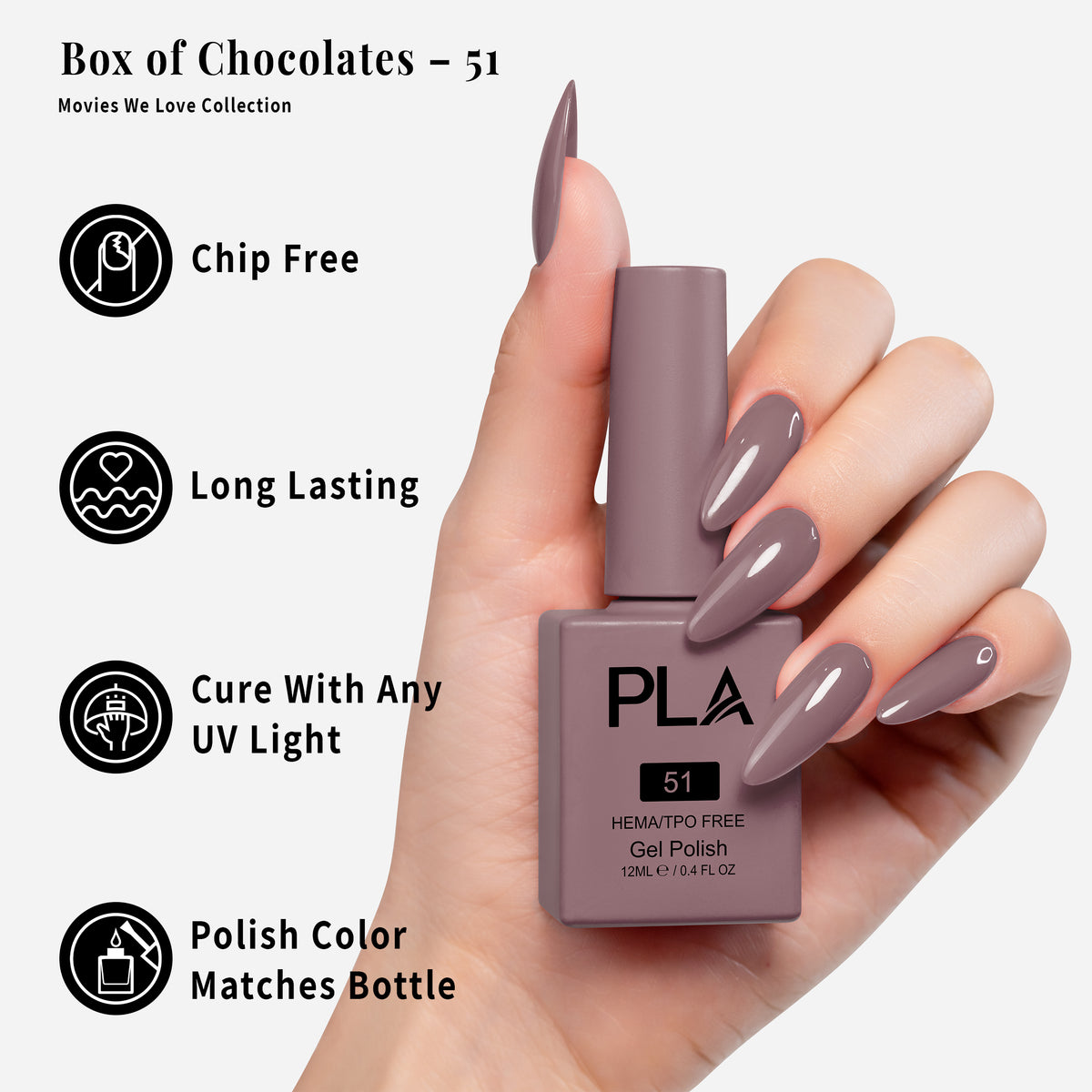 PLA | GEL POLISH | BOX OF CHOCOLATES - 51