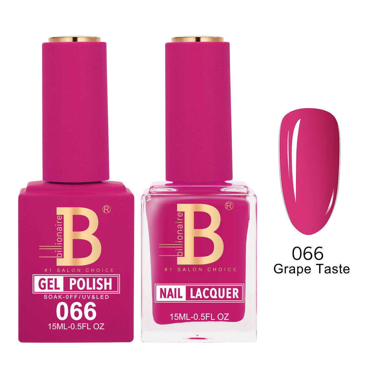 BILLIONAIRE | GEL & LACQUER | IMPERIAL 066 - GRAPE TASTE