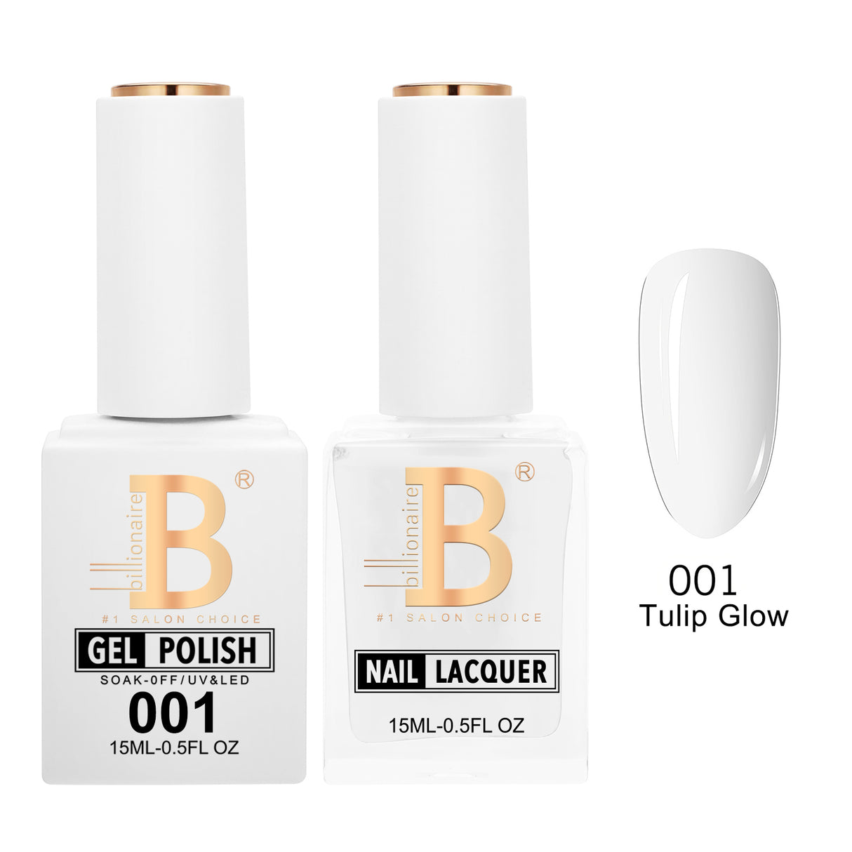 BILLIONAIRE | GEL & LACQUER | IMPERIAL 001 - TULIP GLOW