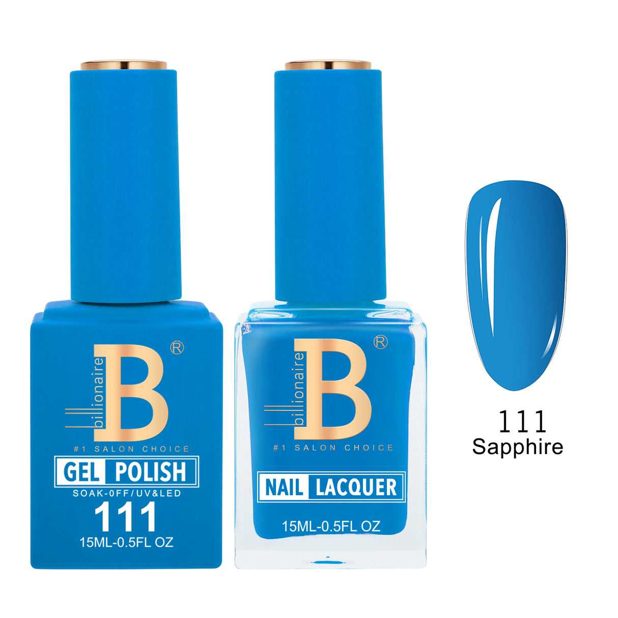 BILLIONAIRE | GEL & LACQUER | IMPERIAL 111 - SAPPHIRE