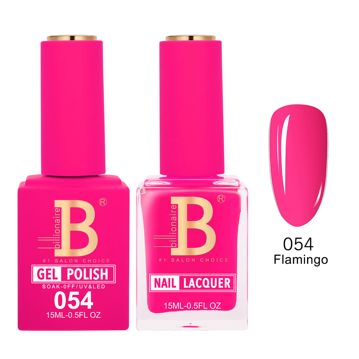 BILLIONAIRE | GEL & LACQUER | IMPERIAL 054 - FLAMINGO