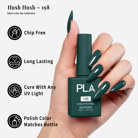 PLA | GEL POLISH | HUSH HUSH - 198