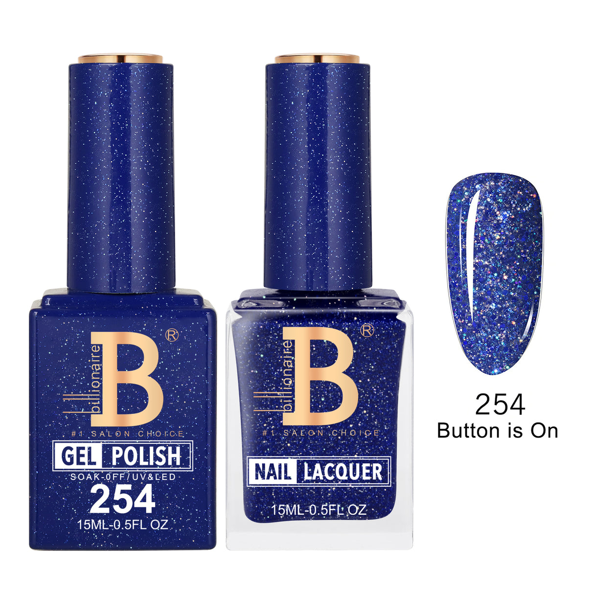 BILLIONAIRE | GEL & LACQUER | IMPERIAL 254 - BUTTON IS ON