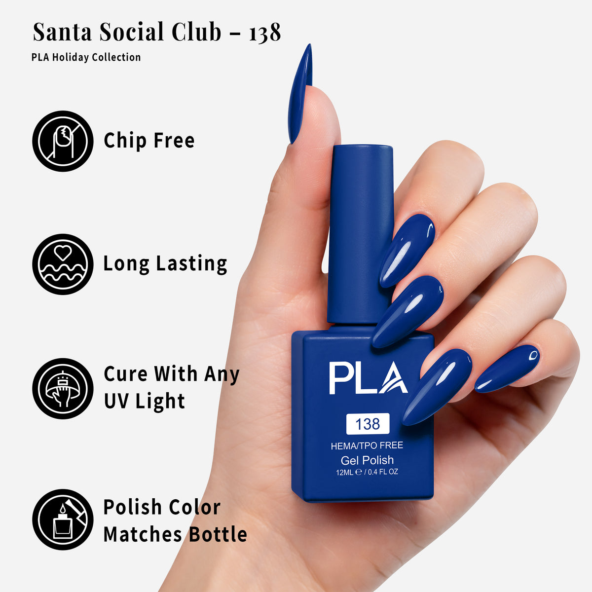 PLA | GEL POLISH | SANTA SOCIAL CLUB - 138