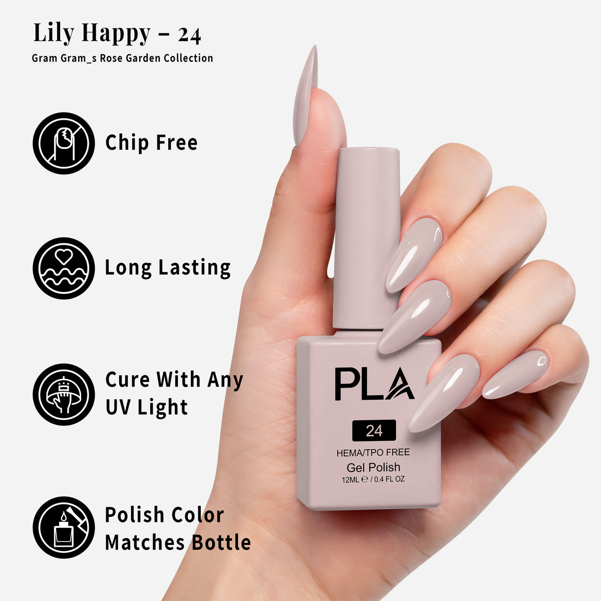 PLA | GEL POLISH | LILY HAPPY - 24