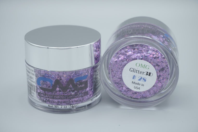 NAIL LOOSE 3D GLITTER JAR - #028