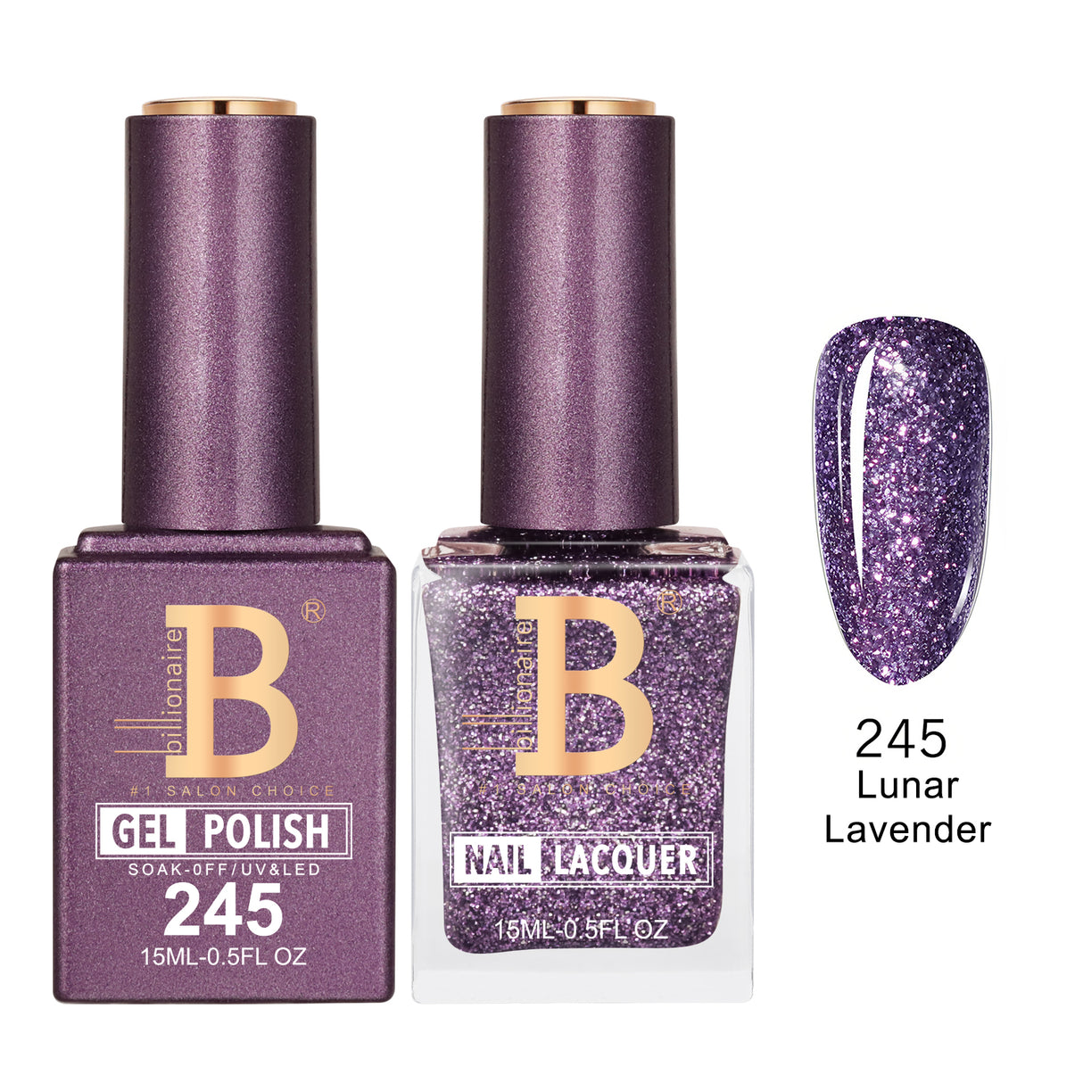 BILLIONAIRE | GEL & LACQUER | IMPERIAL 245 - LUNAR LAVENDER