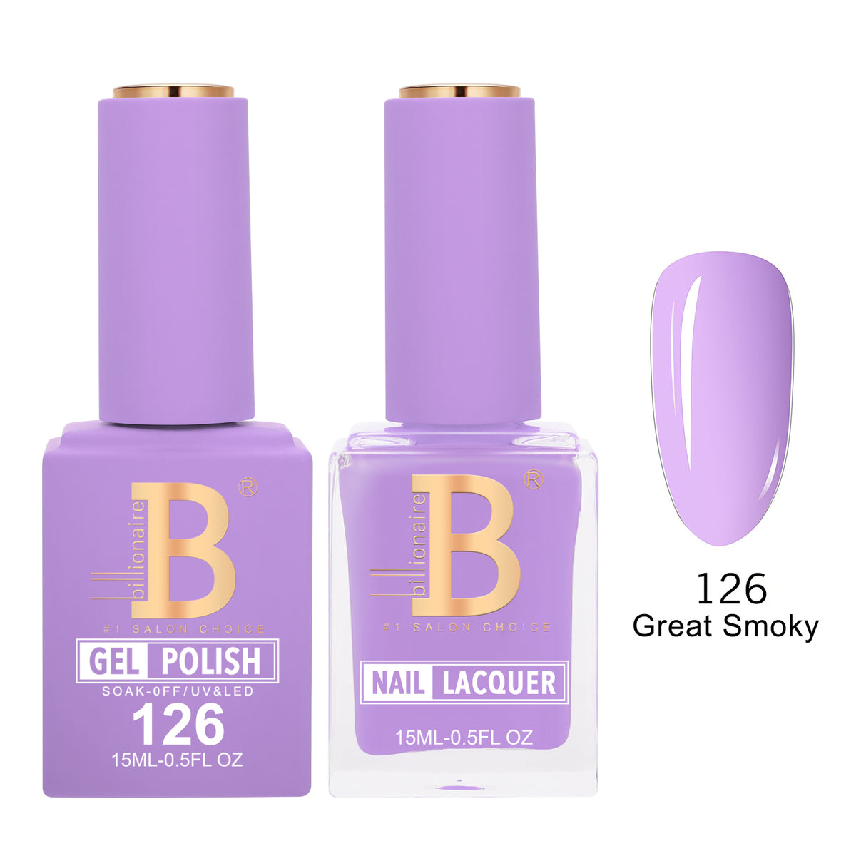 BILLIONAIRE | GEL & LACQUER | IMPERIAL 126 - GREAT SMOKY