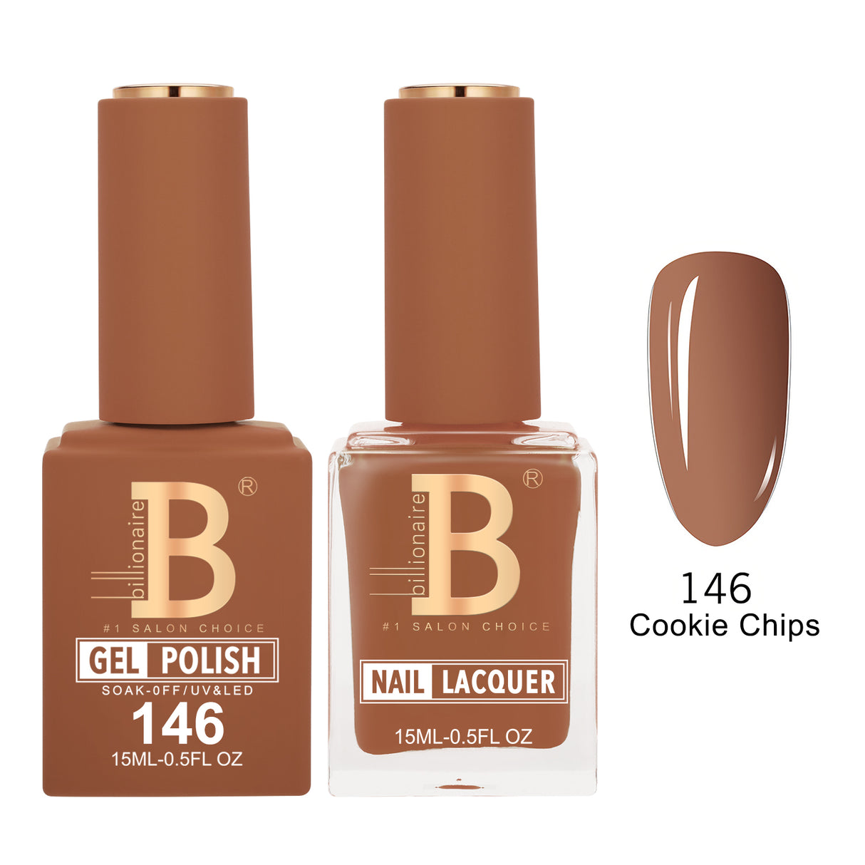 BILLIONAIRE | GEL & LACQUER | IMPERIAL 146 - COOKIE CHIPS