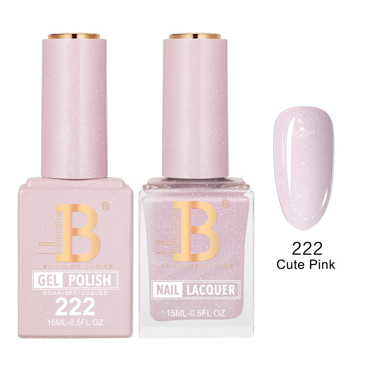 BILLIONAIRE | GEL & LACQUER | IMPERIAL 222 - CUTE PINK