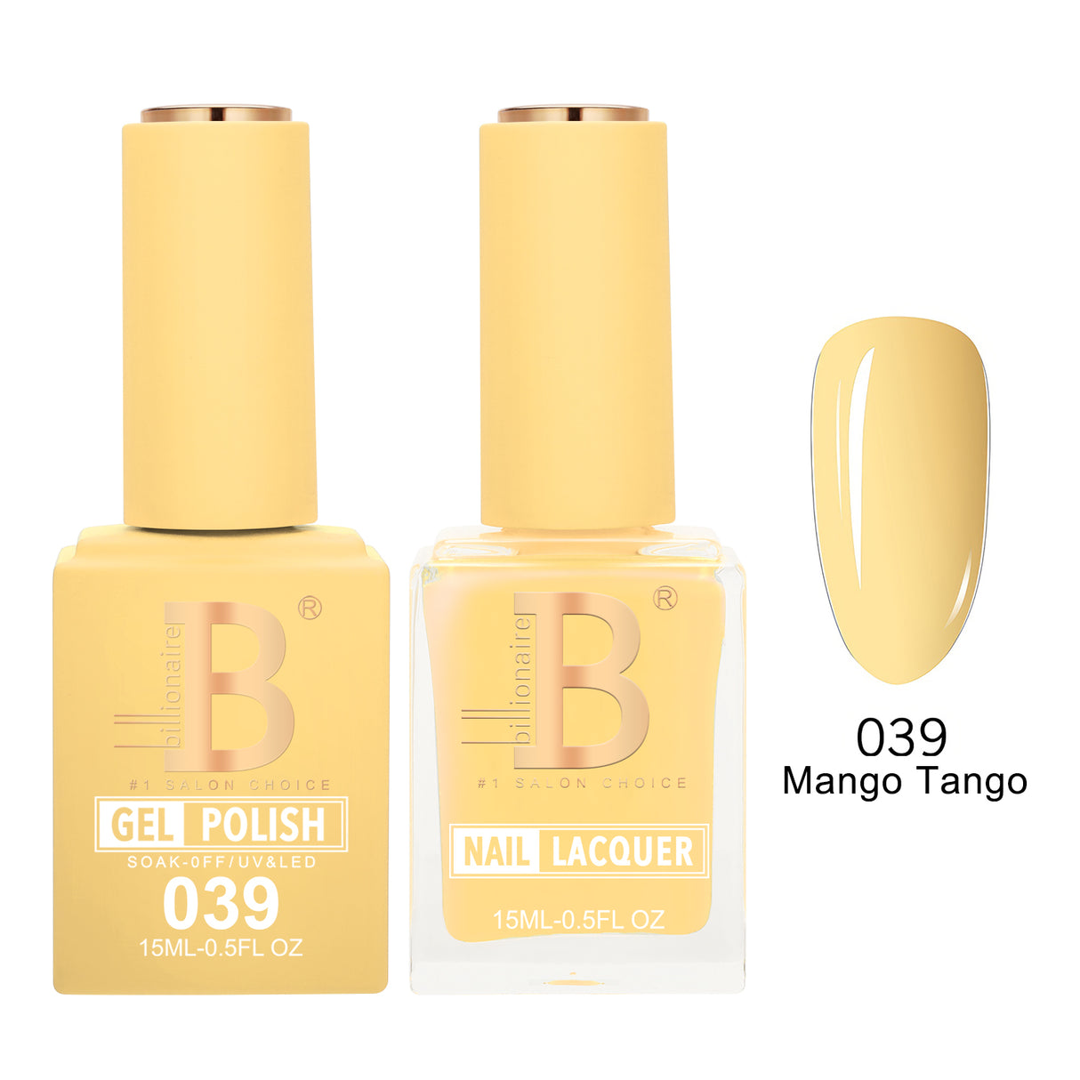 BILLIONAIRE | GEL & LACQUER | IMPERIAL 039 - MANGO TANGO