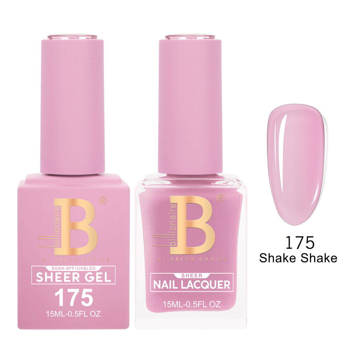 BILLIONAIRE | GEL & LACQUER | IMPERIAL 175 - SHAKE SHAKE