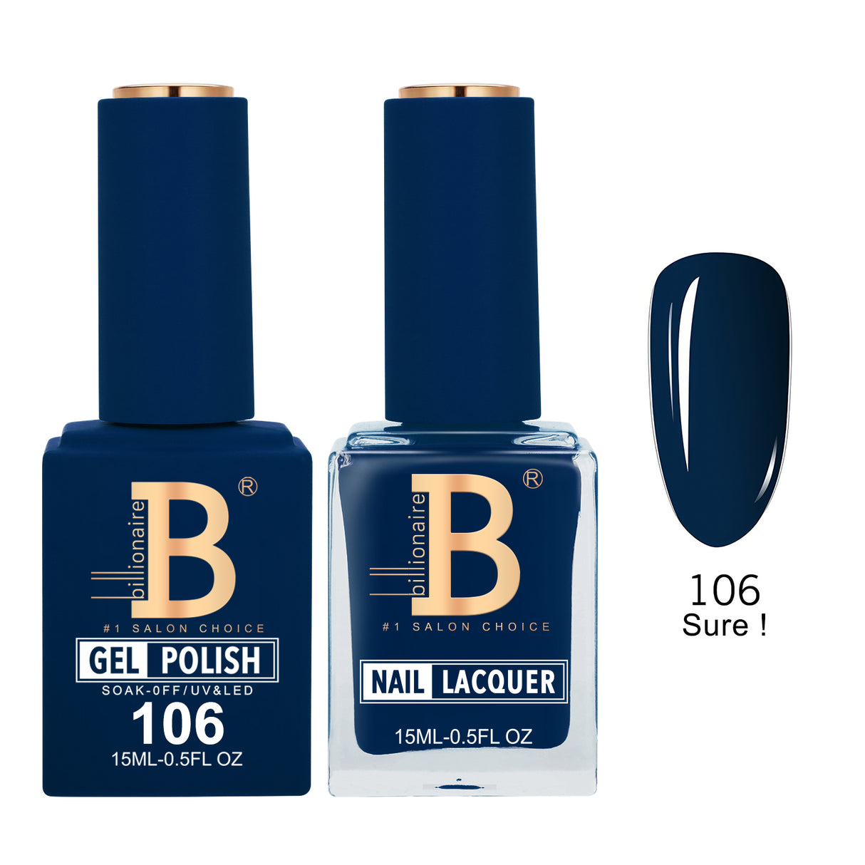BILLIONAIRE | GEL & LACQUER | IMPERIAL 106 - SURE !
