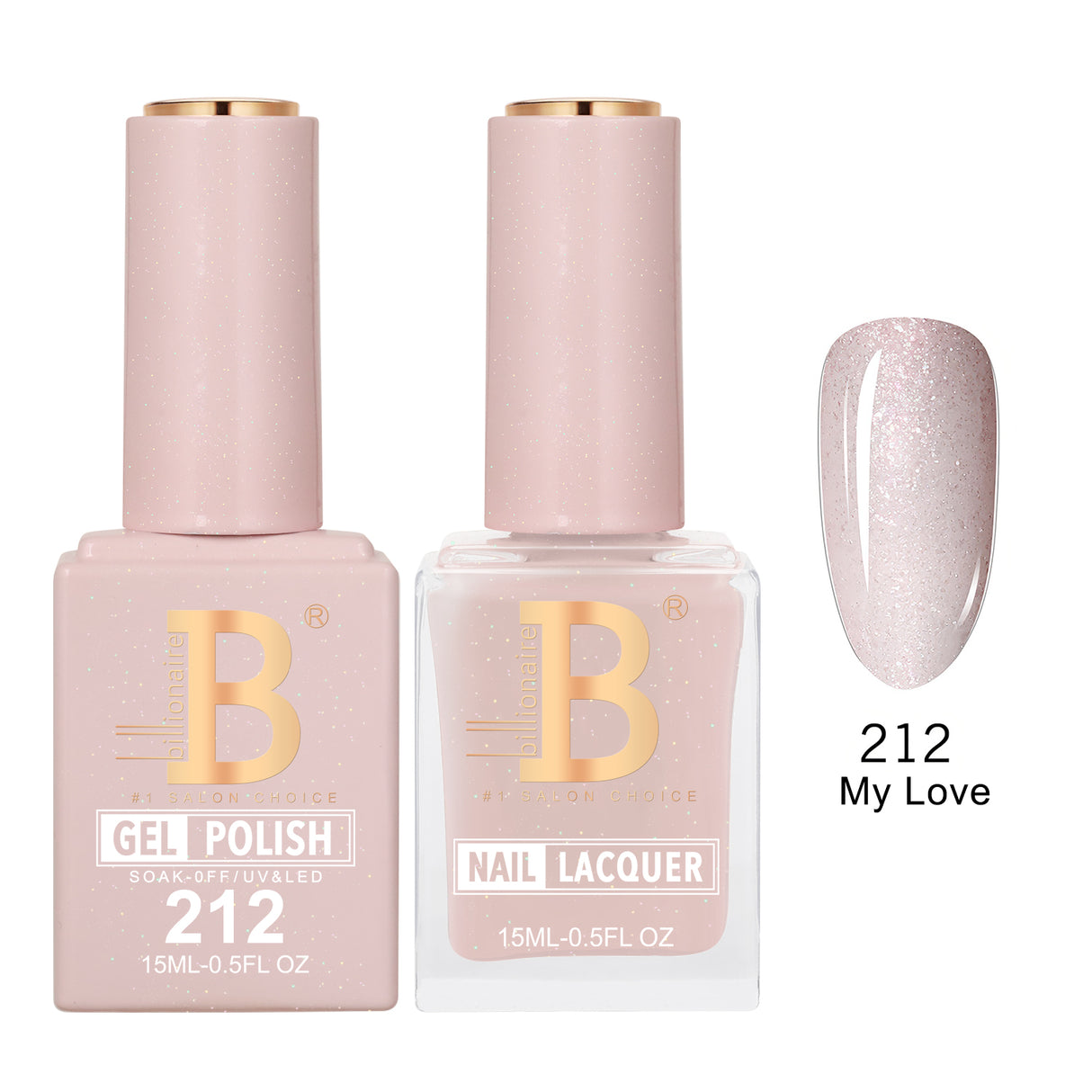 BILLIONAIRE | GEL & LACQUER | IMPERIAL 212 - MY LOVE