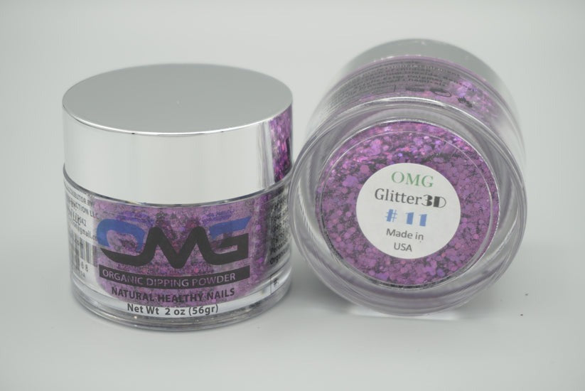 NAIL LOOSE 3D GLITTER JAR - #011