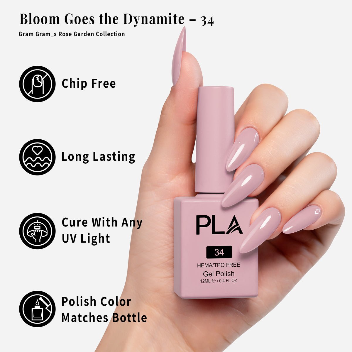 PLA | GEL POLISH | BLOOM GOES THE DYNAMITE - 34