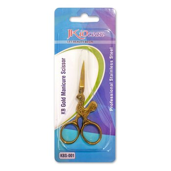 JKIOCEAN | KBS-001 KB GOLD MANICURE SCISSOR