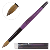 PANA KOLINSKY | PURPLE WOOD ACRYLIC NAIL BRUSH - SIZE 18