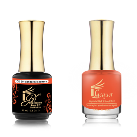 IGEL BEAUTY | GEL & LACQUER | DD030 MANDARIN MADNESS