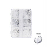 RHINESTONE | BOX OF 6 GRID (FLAT BACK)