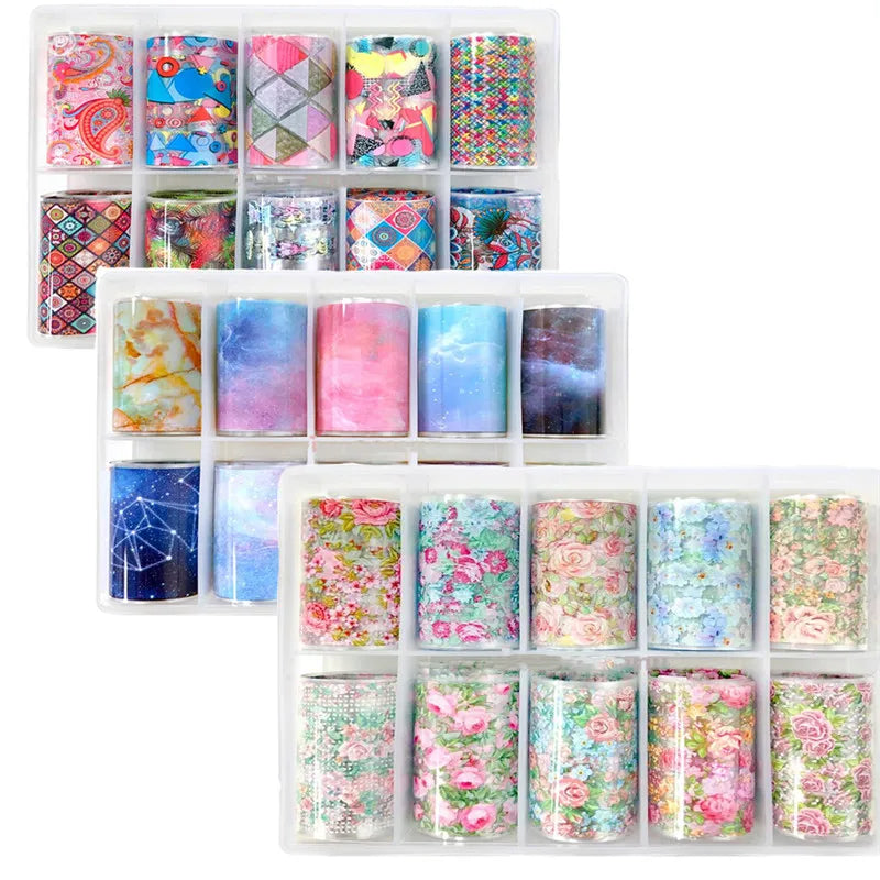 NAIL FOIL IN BOX DESIGN