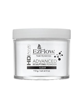 Ezflow - HD Acrylic Powder - Clear (4 oz)
