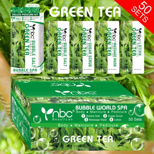 NBC 4 Step BUBBLE SPA - GREEN TEA