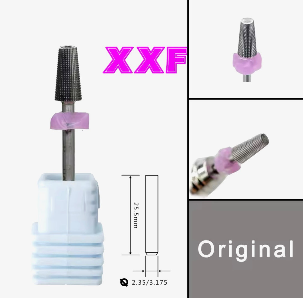 NAIL DRILL BIT | MINI 5 IN 1 DRILL BIT