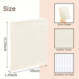 NAIL DISPLAY BOOK - WHITE - 280 Nails